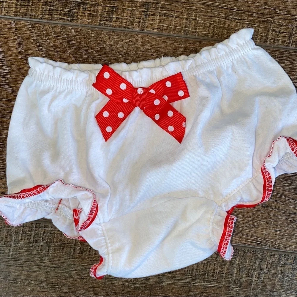 Boutique Santa Diaper Cover 0-6 Months